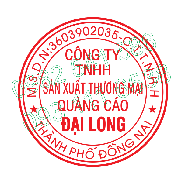 Khắc dấu tròn tại Thành Phố Đồng Nai