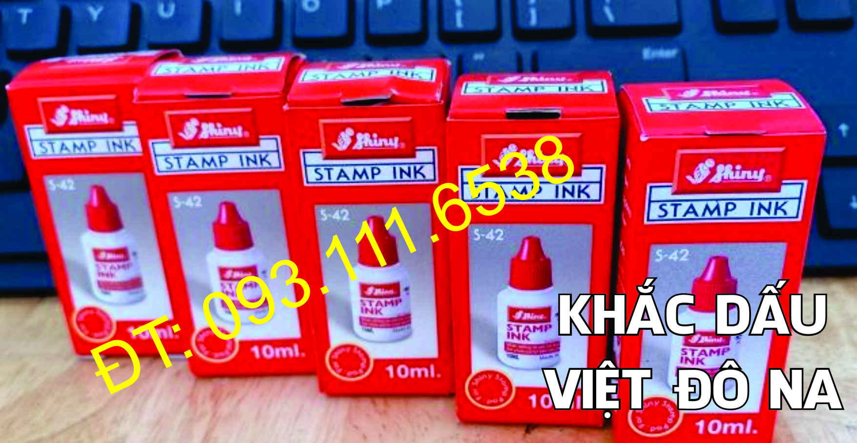 Mua hộp mực con dấu tại biên hoà đồng nai